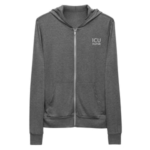 Minimal ICU Nurse Zip-Up