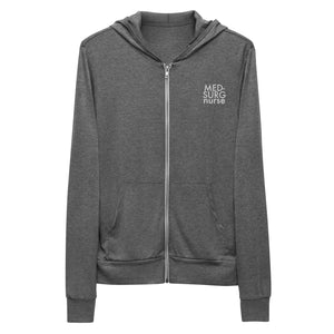 Minimal Med/Surg Zip-Up Hoodie