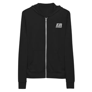 ER Nurse Zip-Up Hoodie