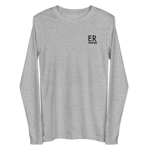 Minimal ER Nurse Long Sleeve Tee