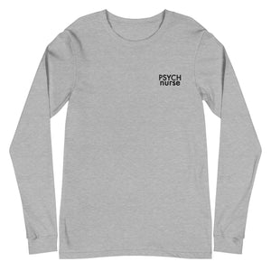 Minimal Psych Nurse Long Sleeve Tee