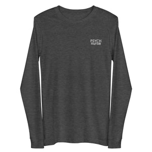 Minimal Psych Nurse Long Sleeve Tee