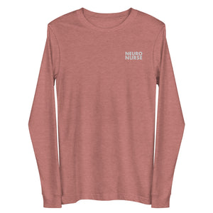 Minimal Neuro Nurse Long Sleeve Tee