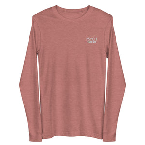 Minimal Psych Nurse Long Sleeve Tee