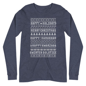 Happy Multicultural Holidays Long Sleeve