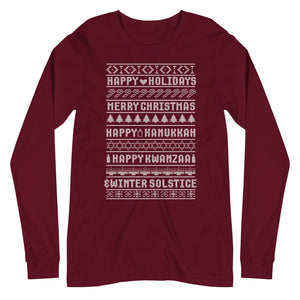 Happy Multicultural Holidays Long Sleeve