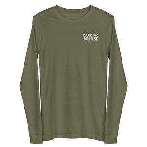 Minimal Cardiac Nurse Long Sleeve