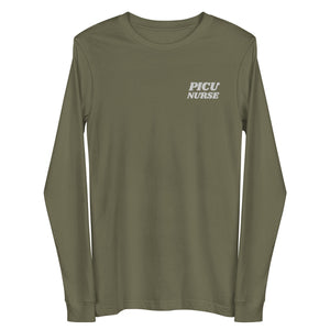 PICU Nurse Long Sleeve Tee