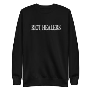 RIOT HEALERS Embroidered Crewneck