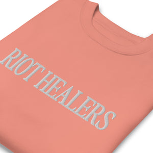 RIOT HEALERS Embroidered Crewneck