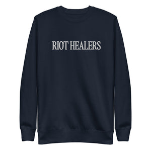 RIOT HEALERS Embroidered Crewneck