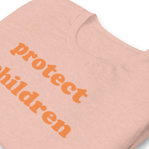 Protect Children Not Guns - Peach