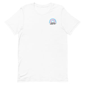 Proud to Care for All Corner Trans Tee