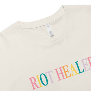 RIOT HEALERS Colorful Crop