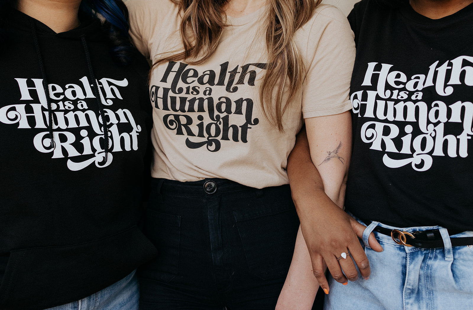 Health is a Human Right & T-Shirt Donations