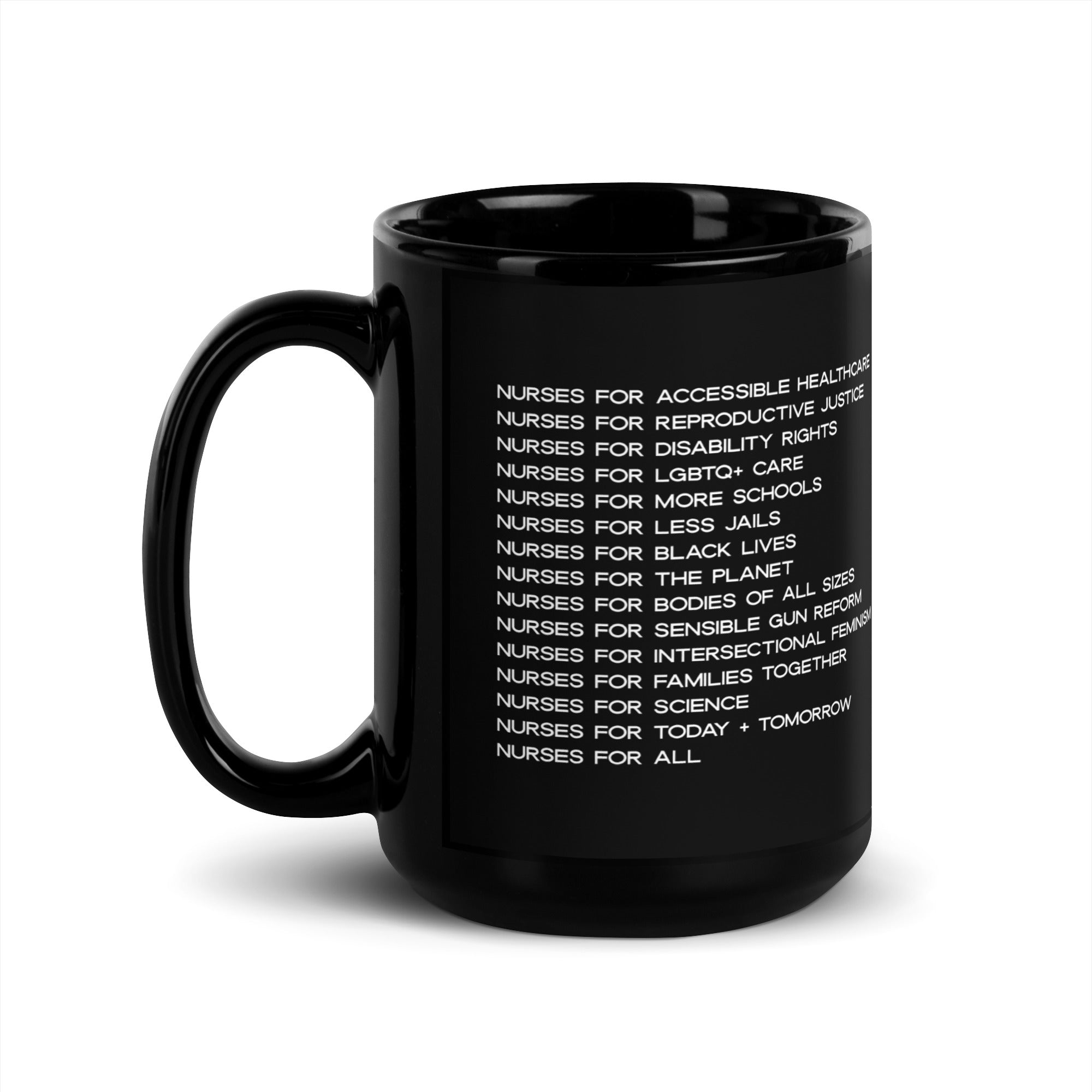 Nurses for Social Justice Mug - Black