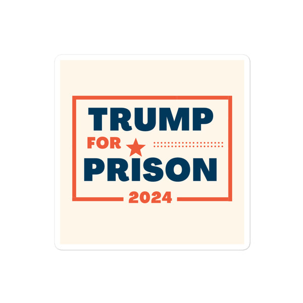 Prison Tree Sticker Trump for Prison Sticker - Riot Healers