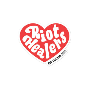 Riot Healers Heart Sticker