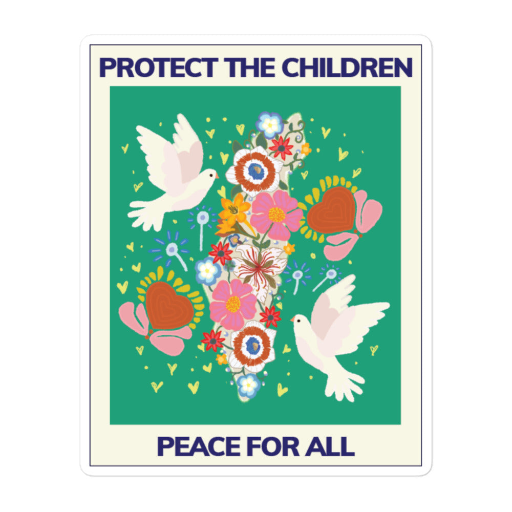 Peace for All Sticker