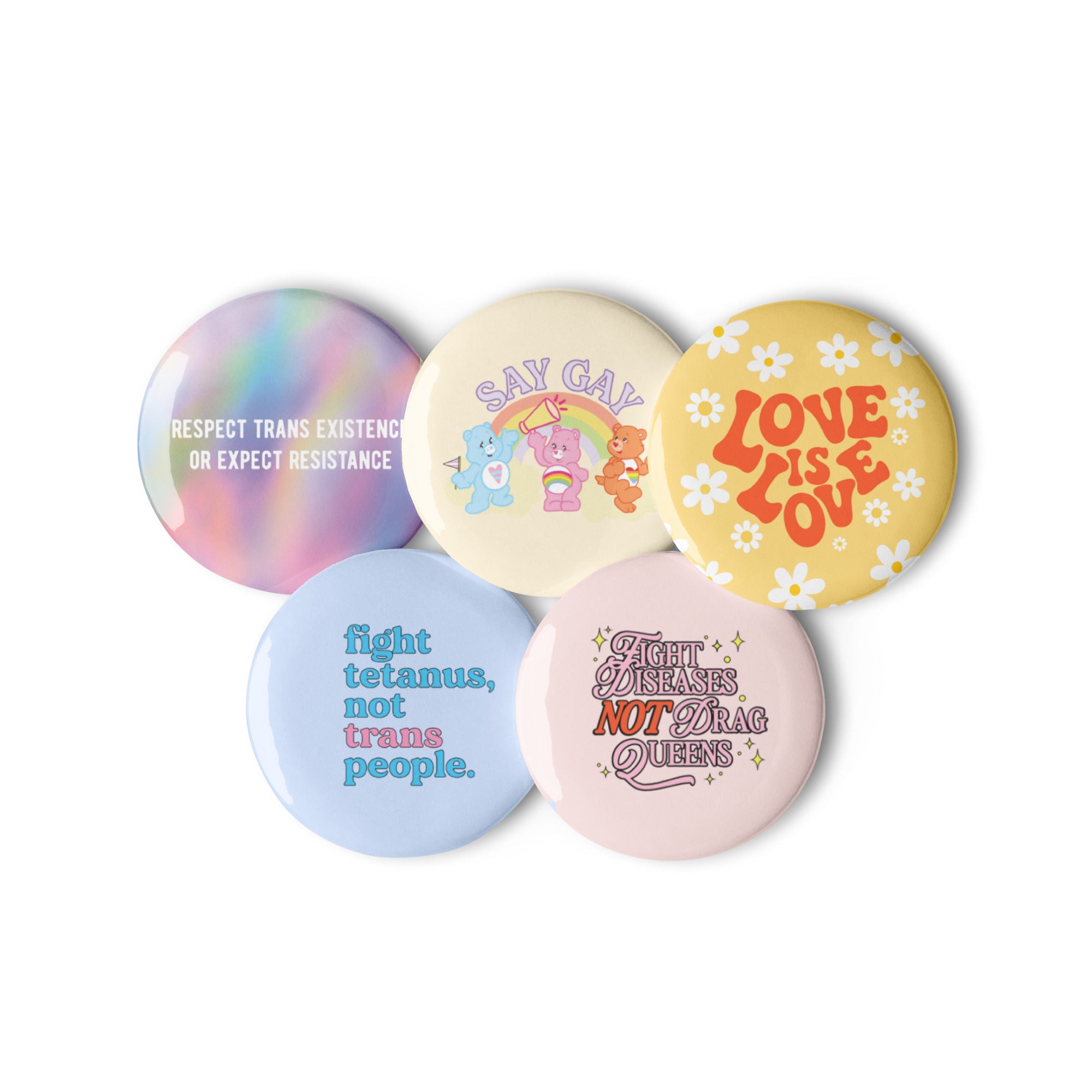 PRIDE Button Set