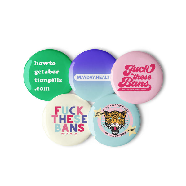 RH x Mayday Button Set - Riot Healers