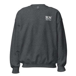 RN (she/her) Embroidered Crewneck