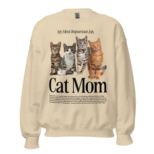 Cat Mom Crewneck
