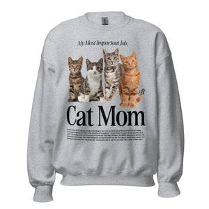 Cat Mom Crewneck