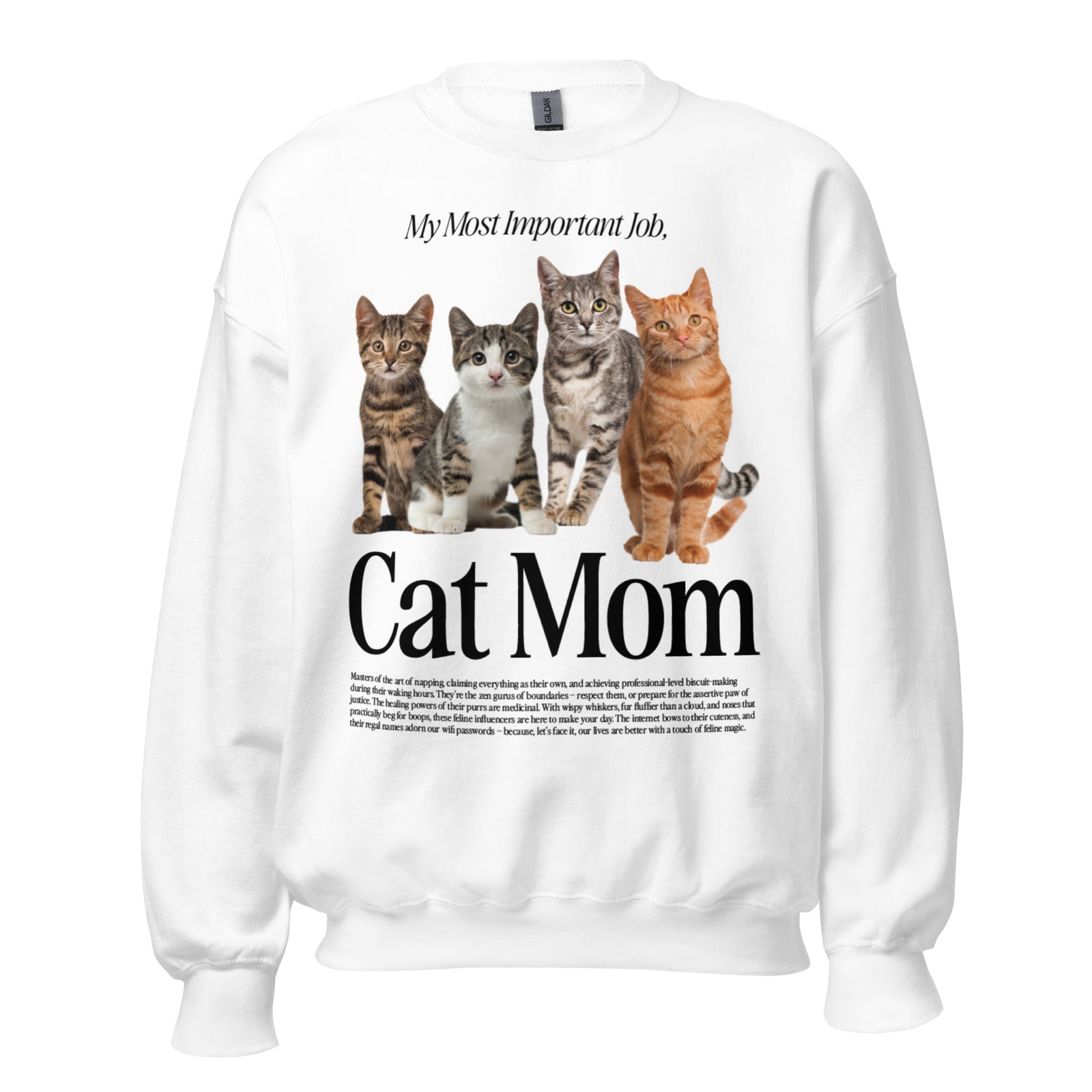 Cat Mom Crewneck