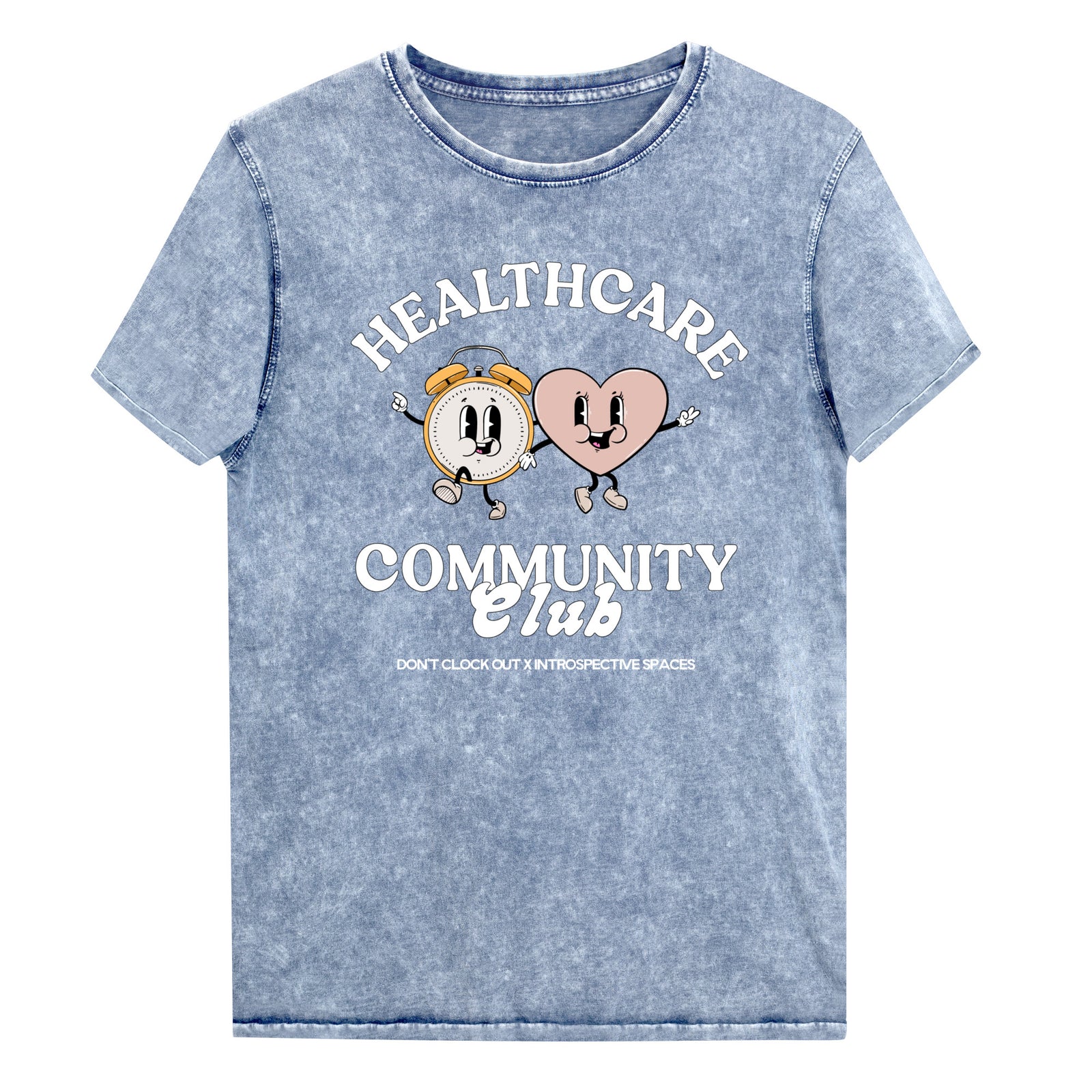 Healthcare Community Club Denim Tee