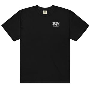 RN (she/her) Embroidered Tee