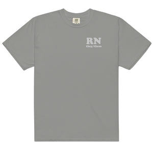 RN (they/them) Embroidered Tee