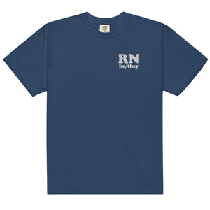 RN (he/they) Embroidered Tee