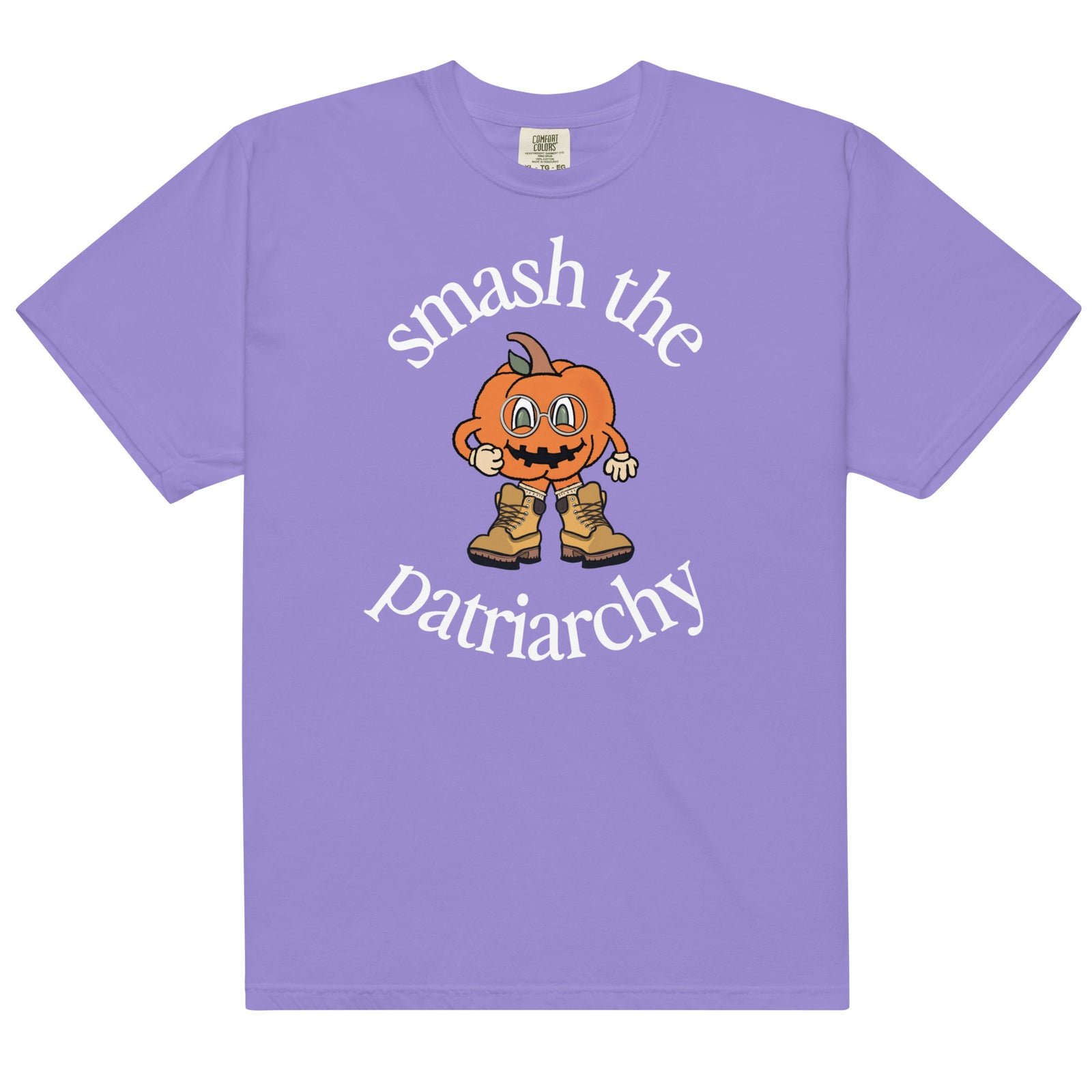 Smash the Patriarchy Tee - Purple
