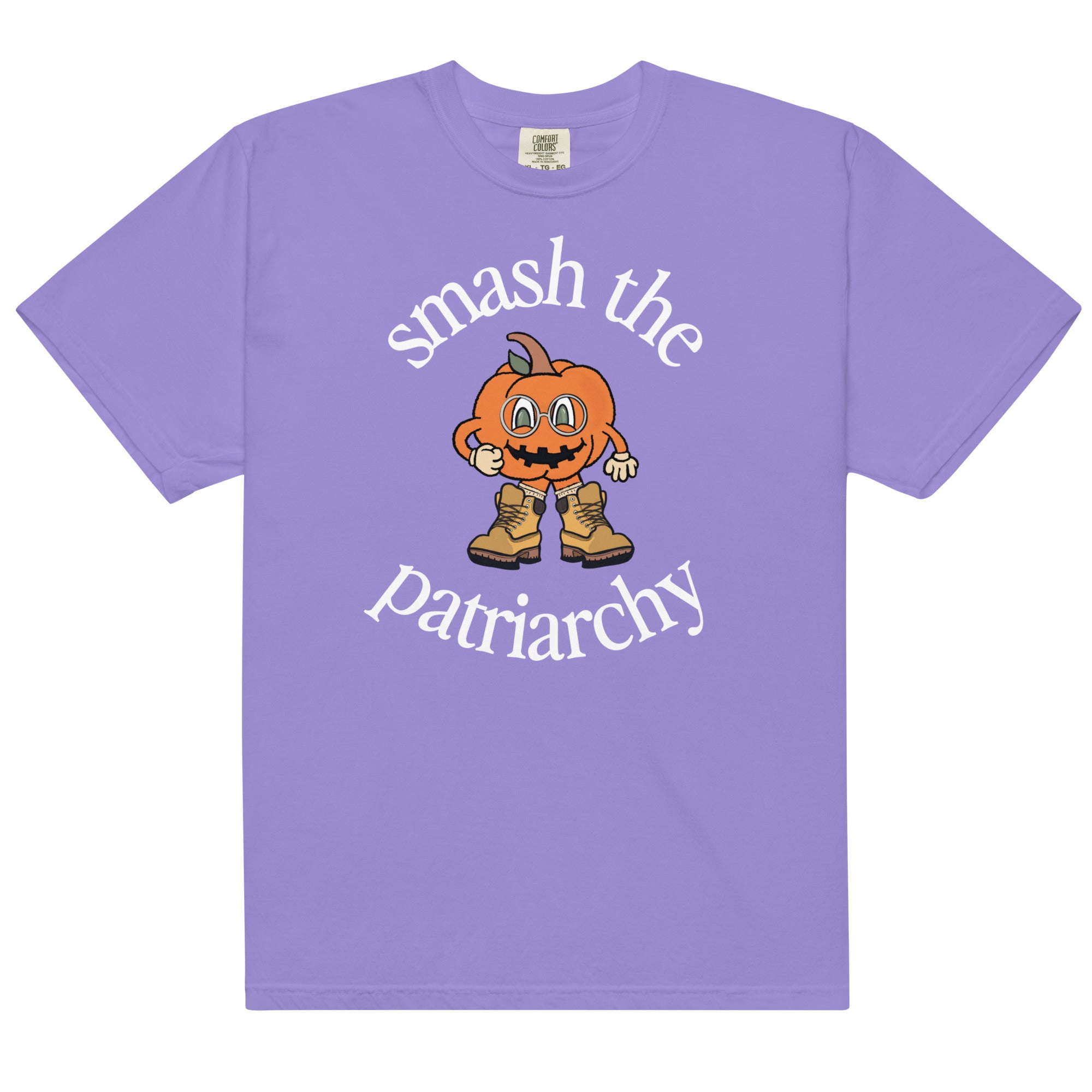 Smash the Patriarchy Tee - Purple