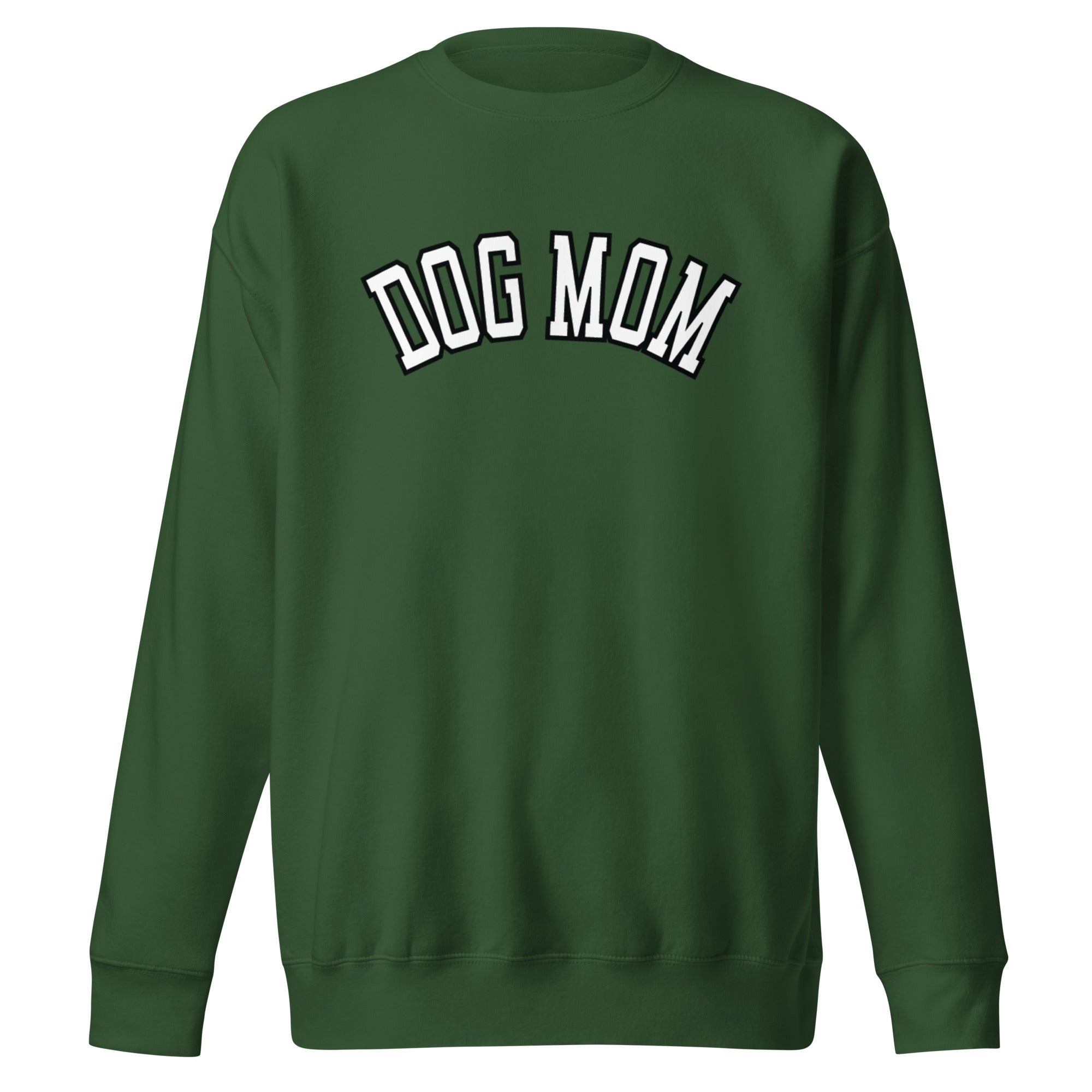 Dog Mom Crewneck - Green