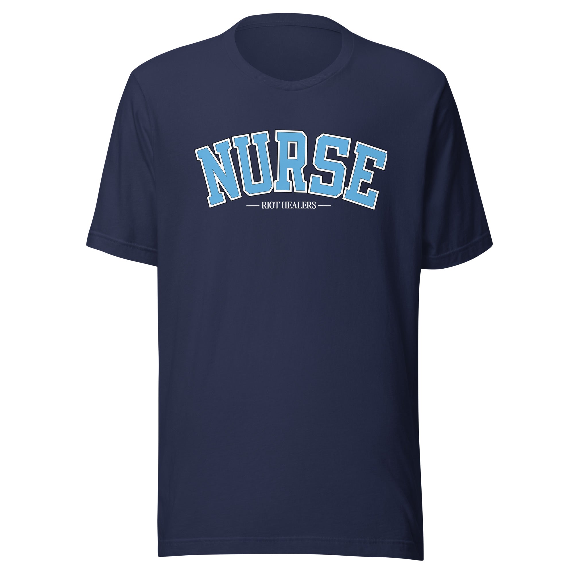 Nurse Collegiate Tee - Navy