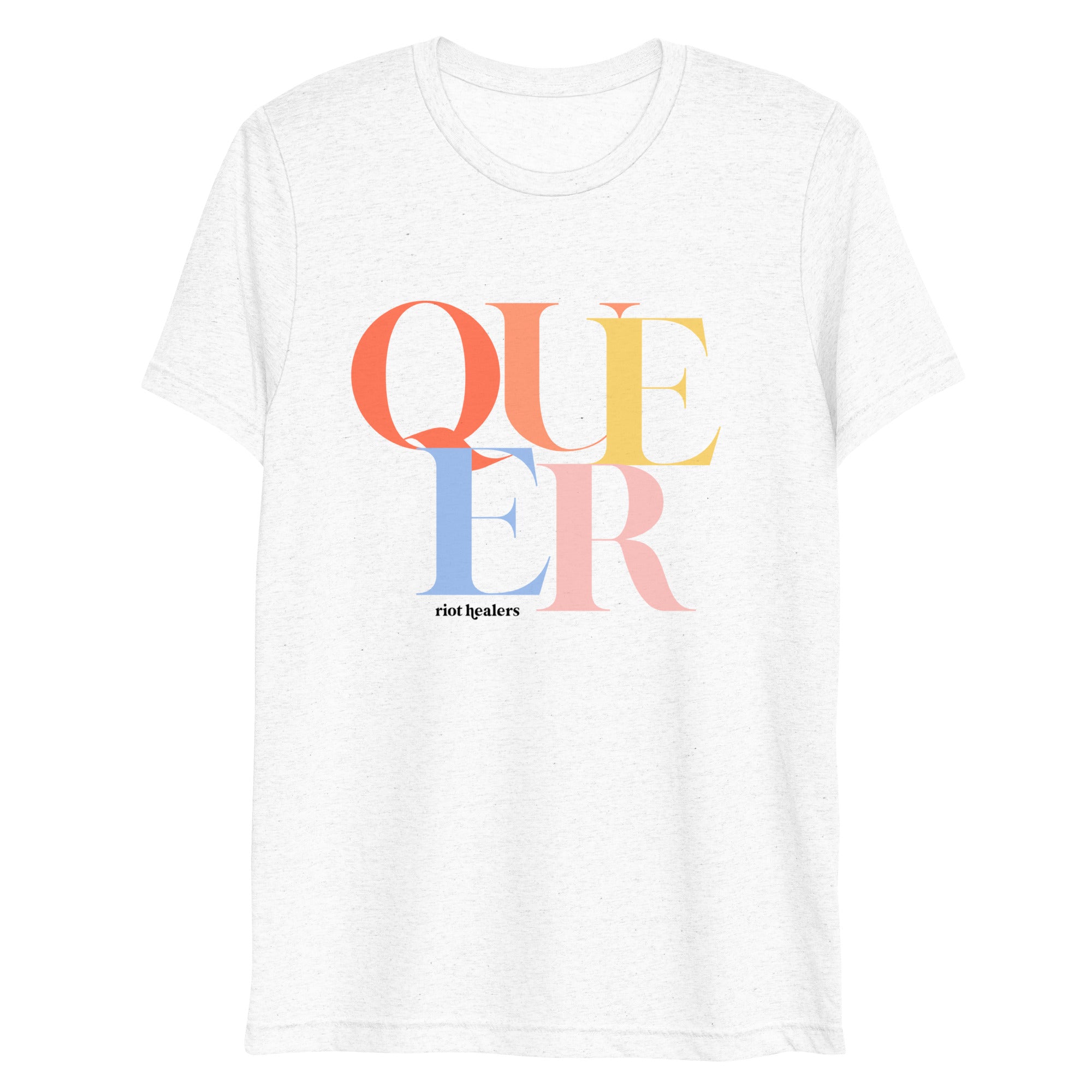 QUEER Rainbow Tee