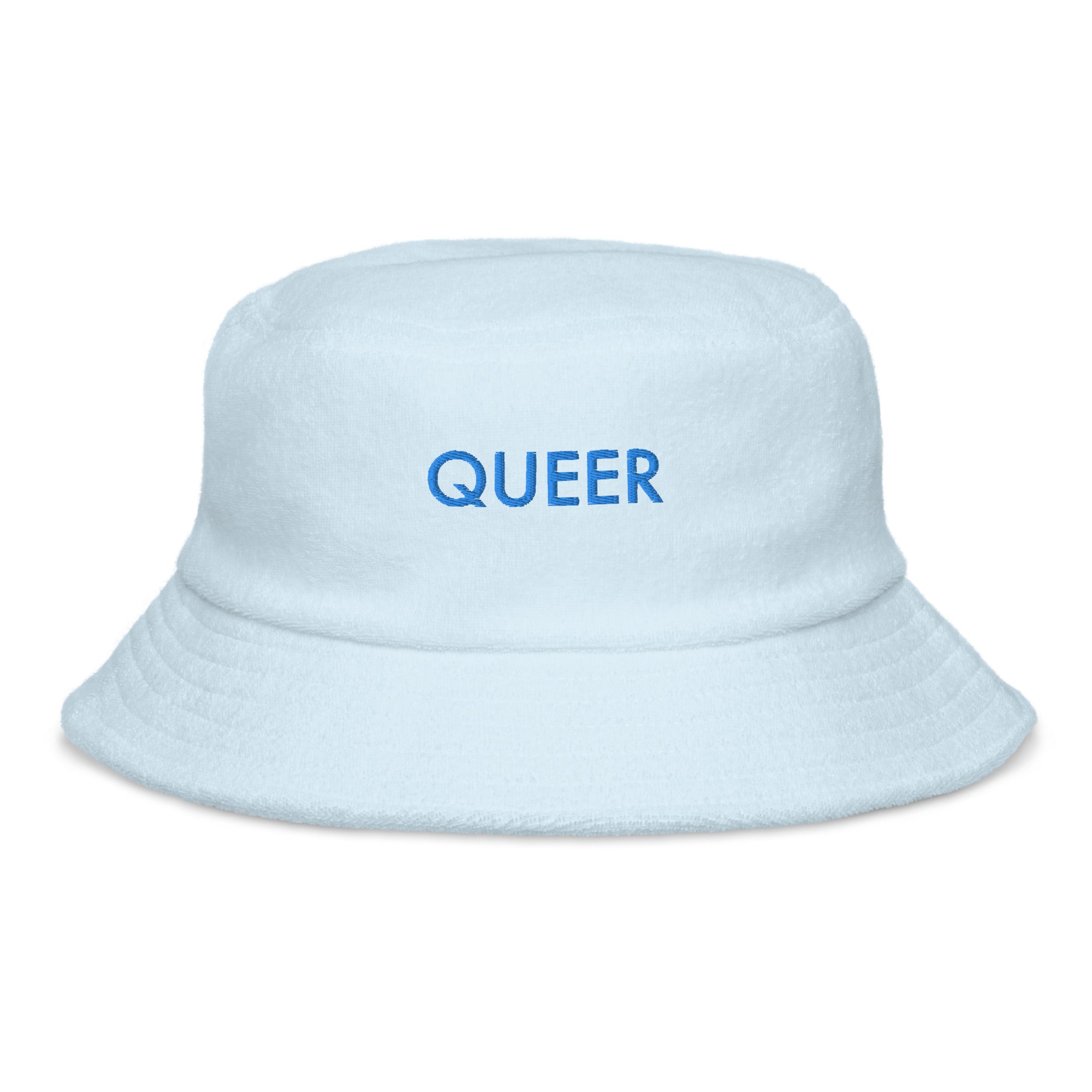 QUEER Cloth Bucket Hat Blue