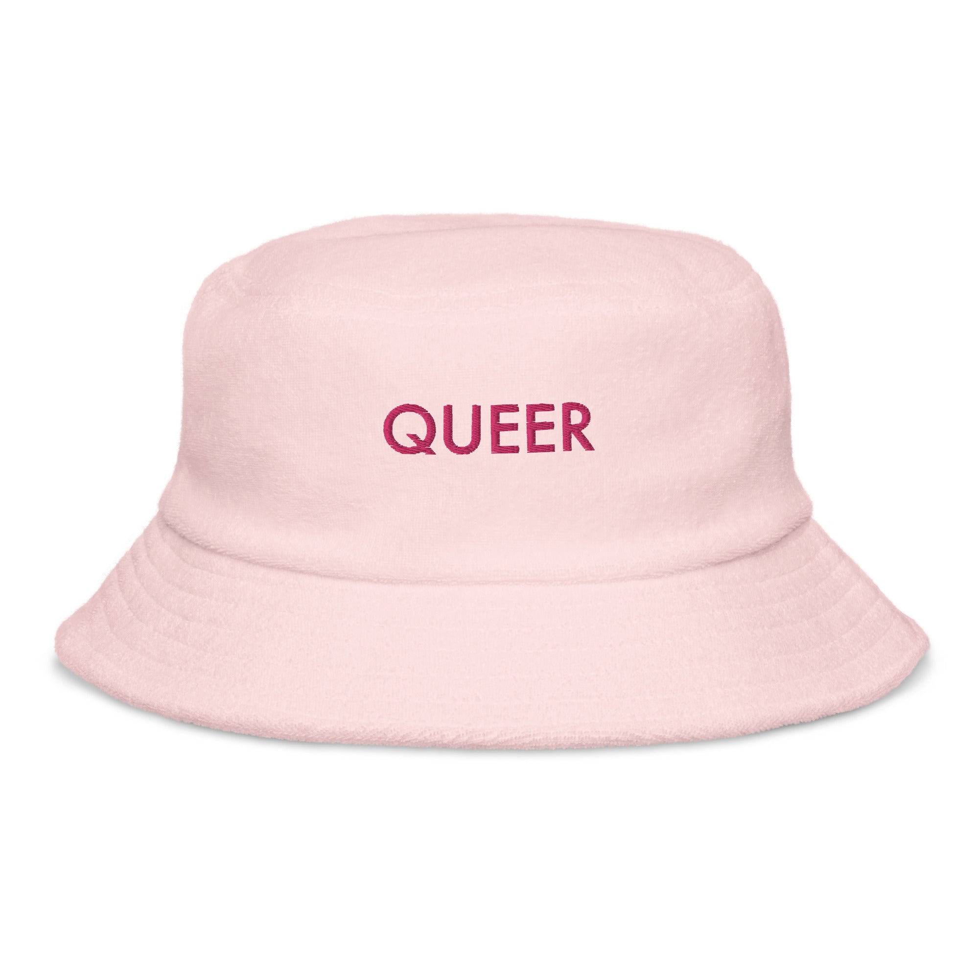 QUEER Cloth Bucket Hat Pink