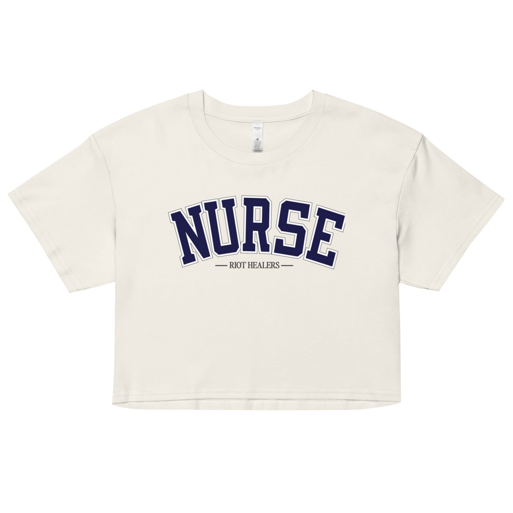 Nurse Collegiate Crop - Navy