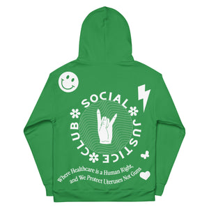 Social Justice Club Hoodie - Green