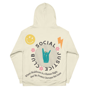 Social Justice Club Hoodie - Cream