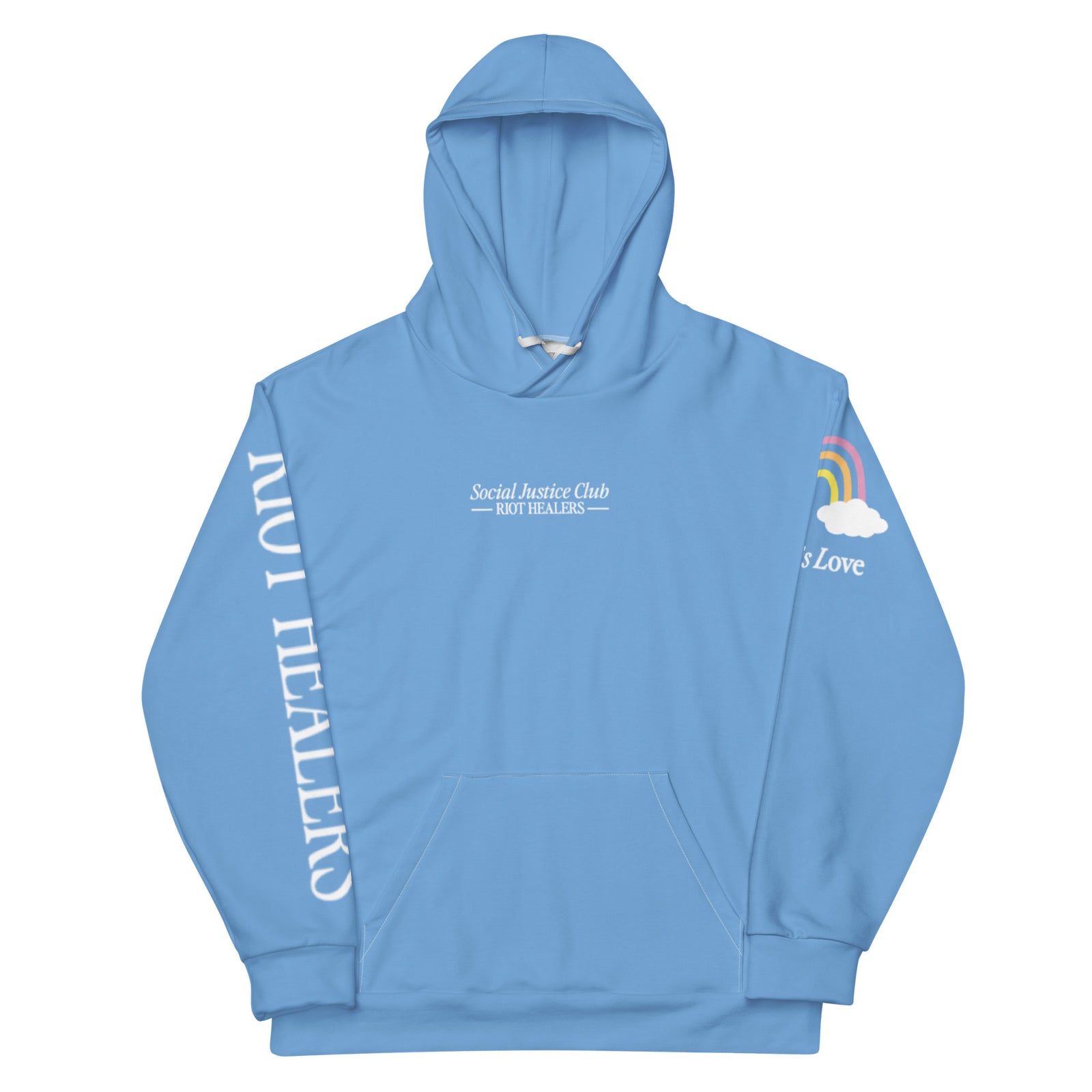Social Justice Club Hoodie - Blue