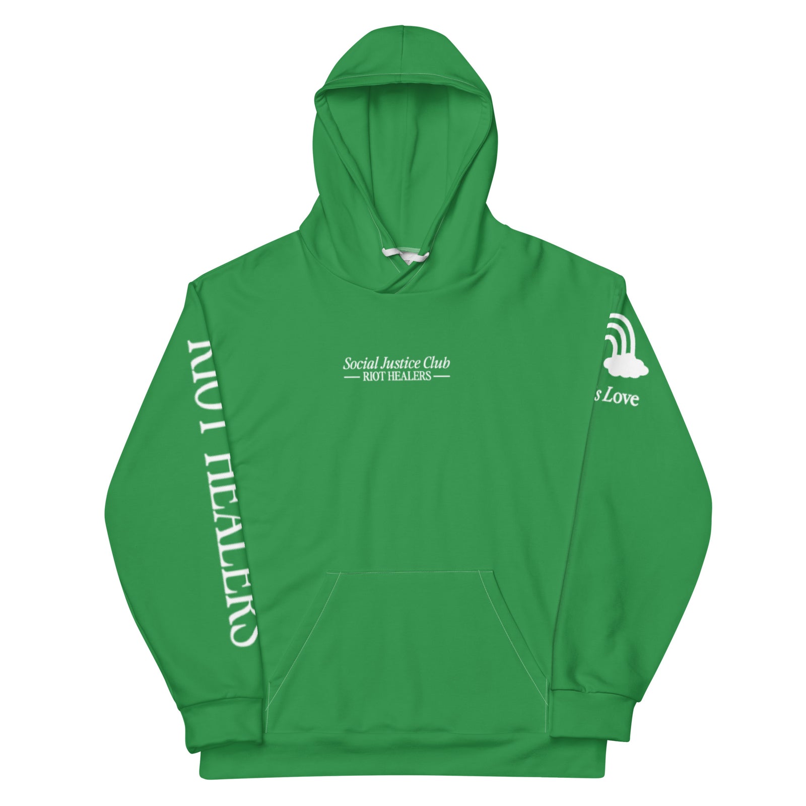 Social Justice Club Hoodie - Green