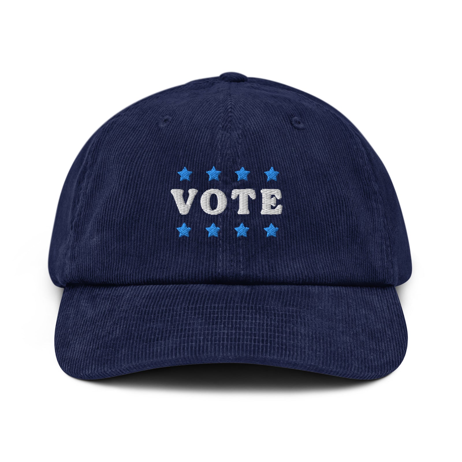 VOTE Blue Corduroy Hat