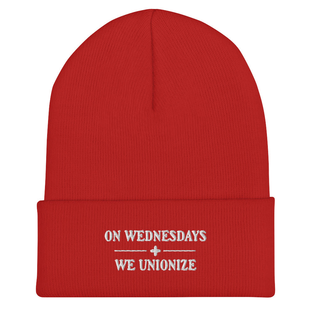 On Wednesdays We Unionize Beanie