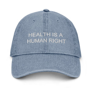 Health is a Human Right Denim Hat
