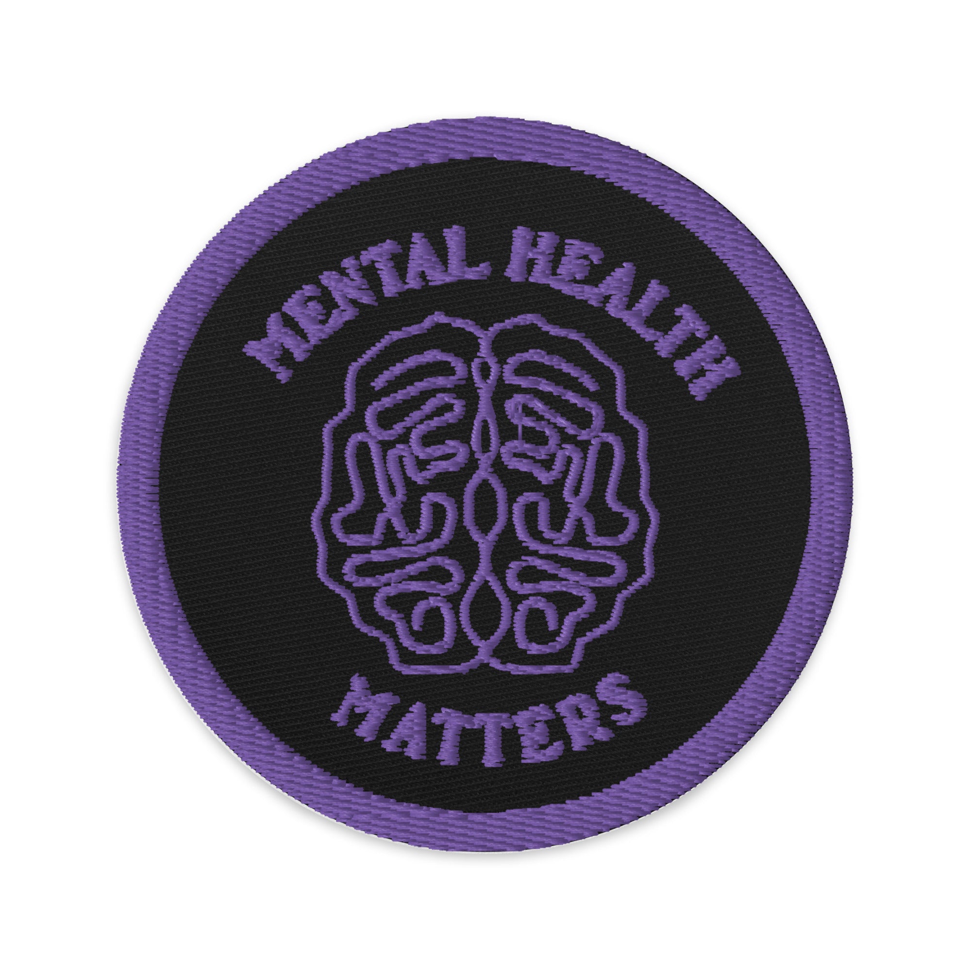 Metal Health Riot Logo Mental Health Matters Patch - Riot Healers