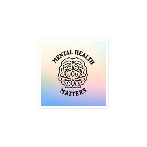 Mental Health Matters Gradient Sticker